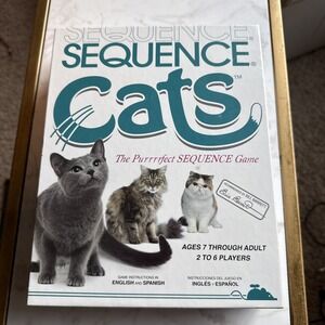 SEQUENCE CATS Game Family Kids Animals Pets Cards NEW SEALED